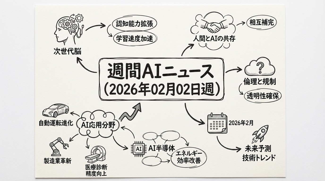 週間AIニュース(2026年02月02日週)のイメージ