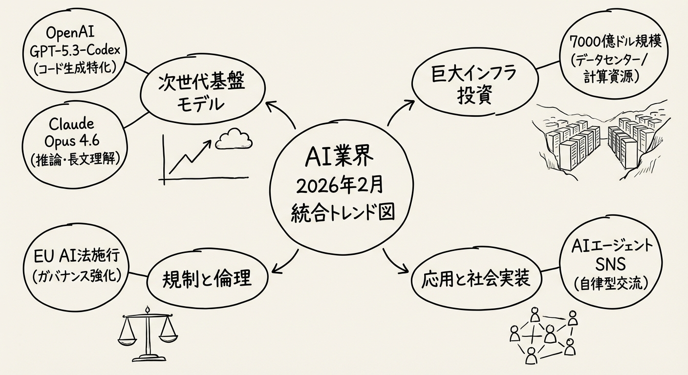 AI業界の主要トレンド