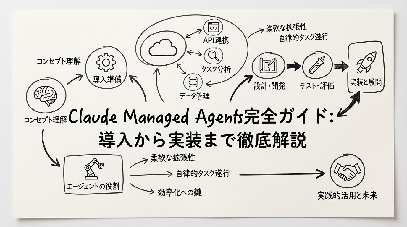 Claude Managed Agents完全ガイド:導入から実装まで徹底解説のイメージ